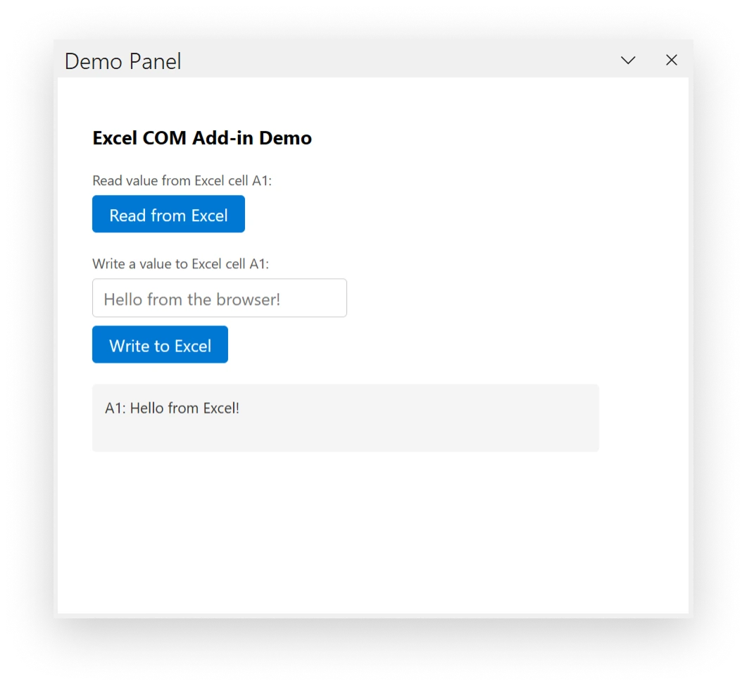 内嵌 DotNetBrowser 的自定义任务窗格