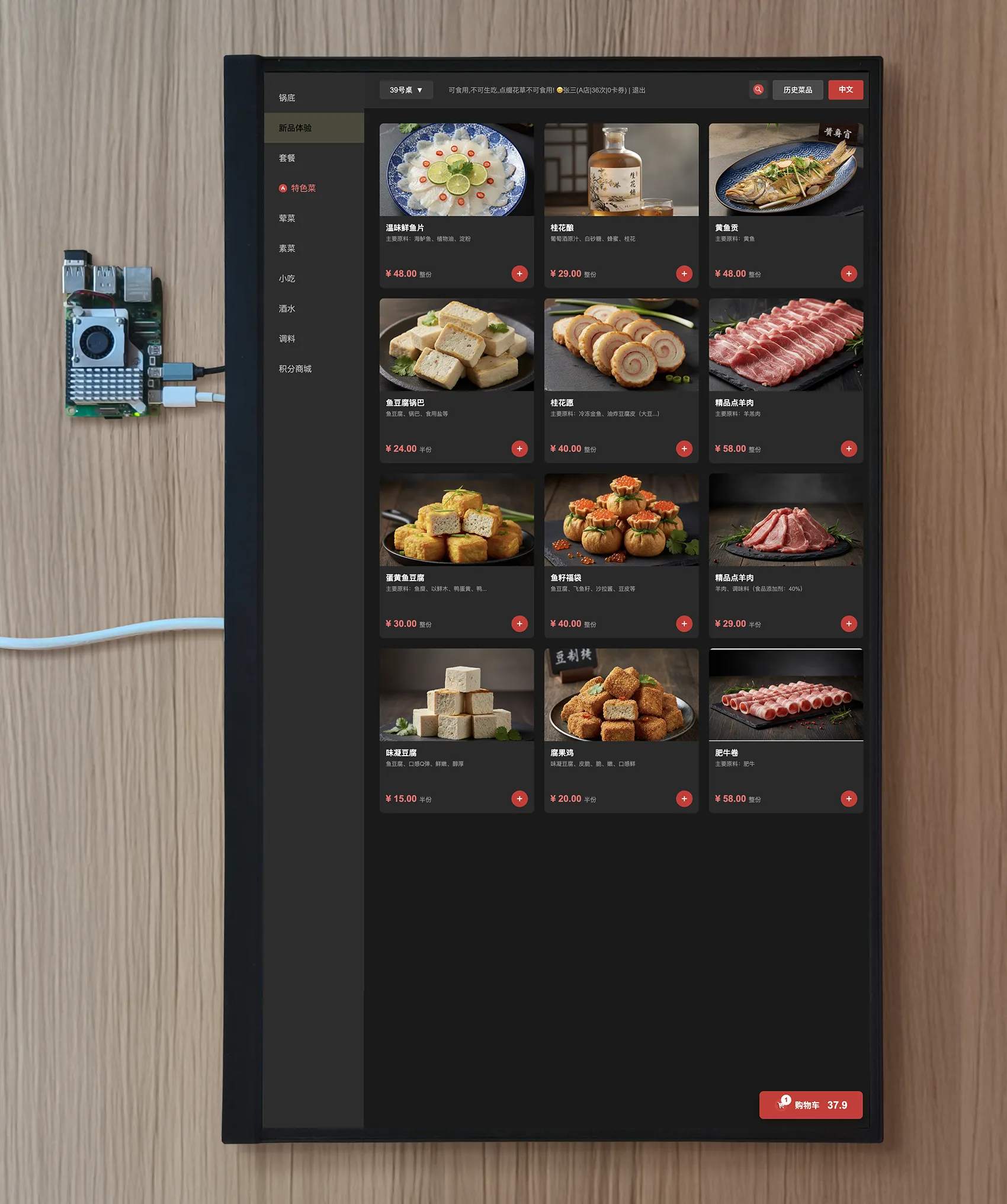 在 Raspberry Pi 5 上启动的带有 Avalonia 和 DotNetBrowser 的自助服务终端应用