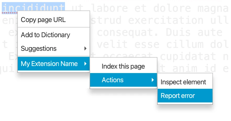JavaFX 中的自定义上下文菜单