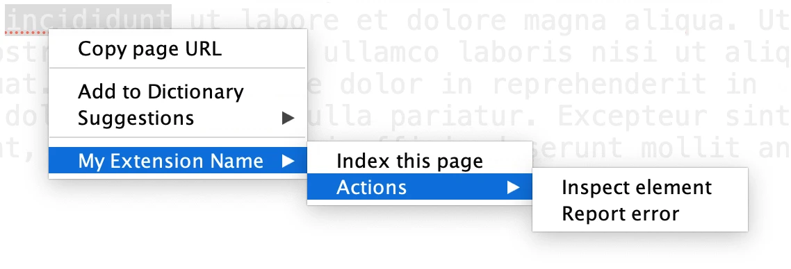 Swing 中的自定义上下文菜单