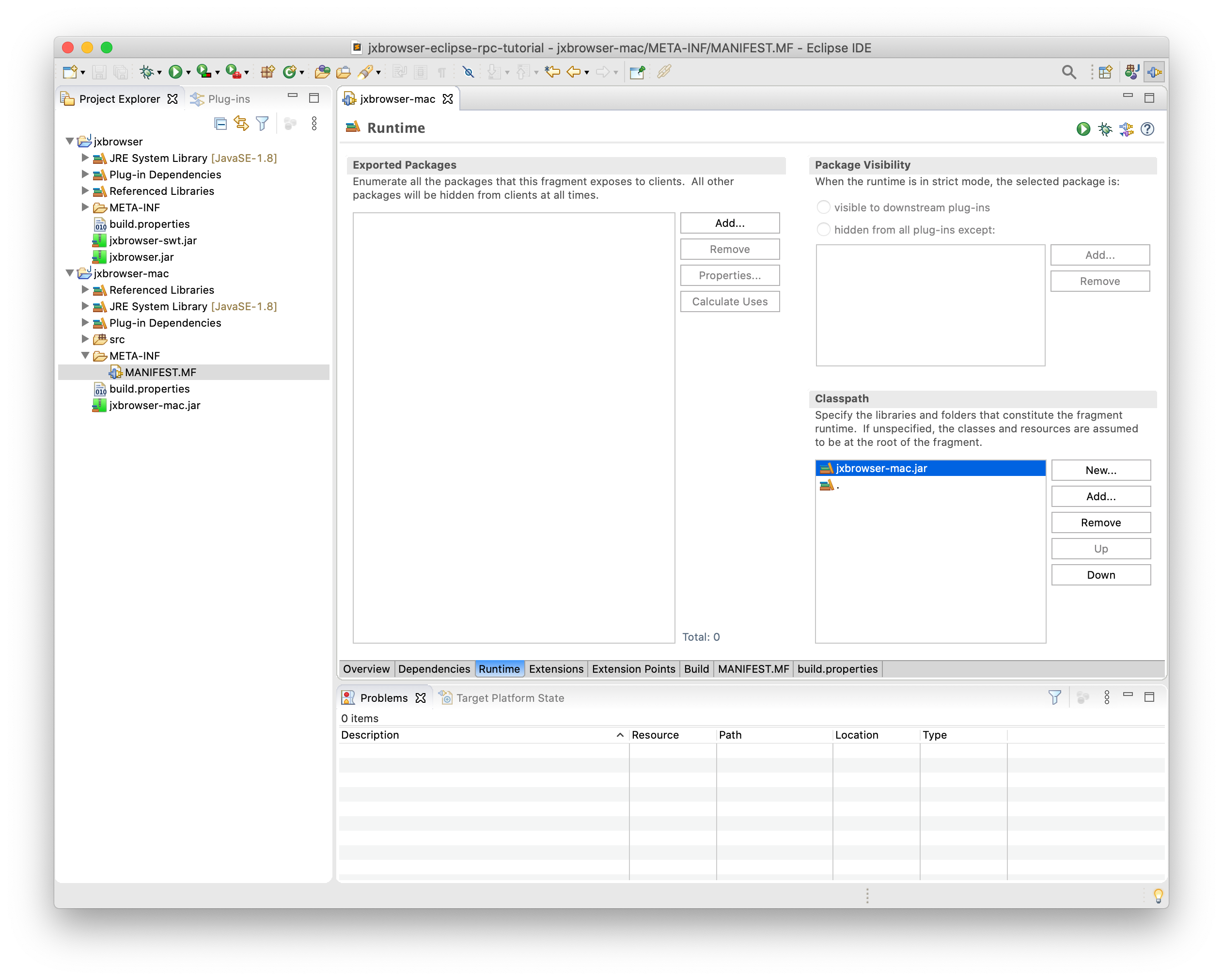 Fragment Classpath