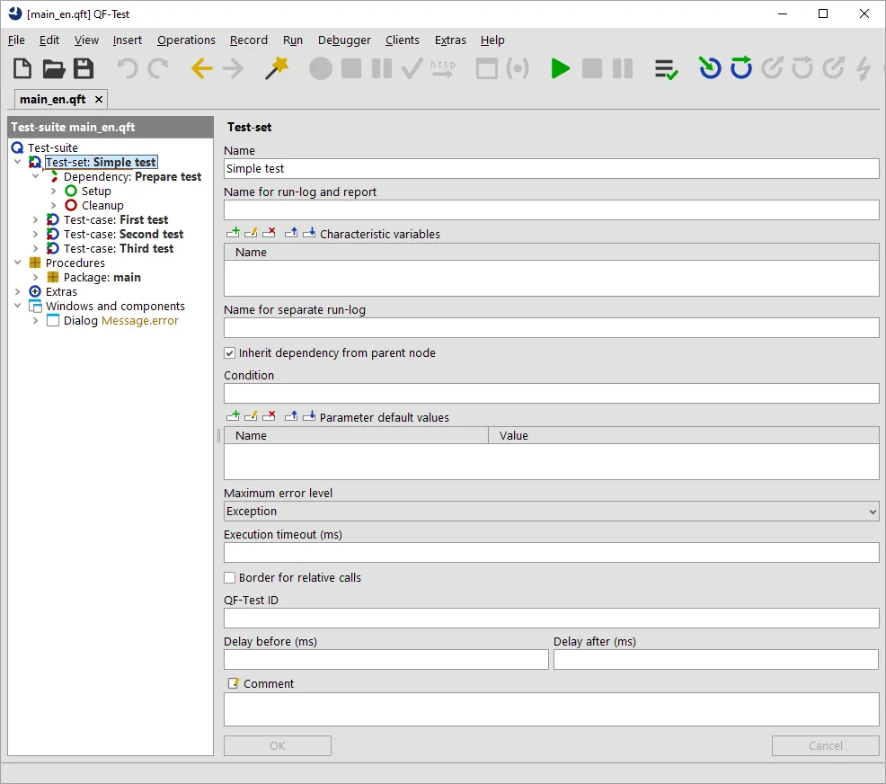 QF-Test Automated Tool