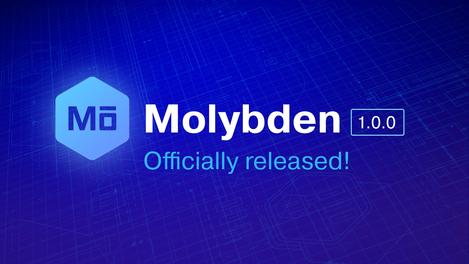 Molybden 1.0.0 official release